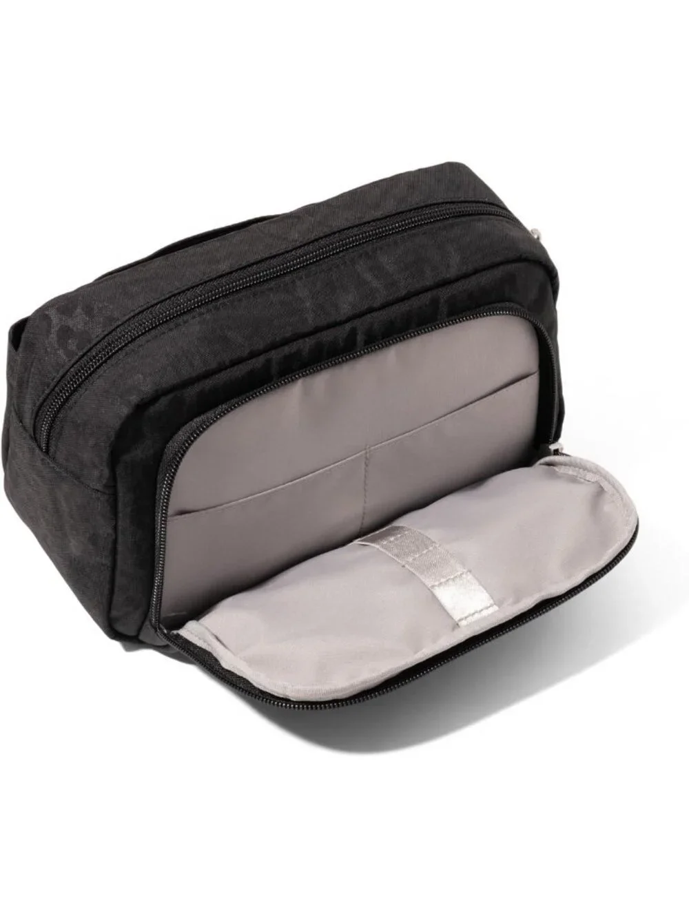 Lightweight Travel Makeup Bag with Brush Organizer - 9.4